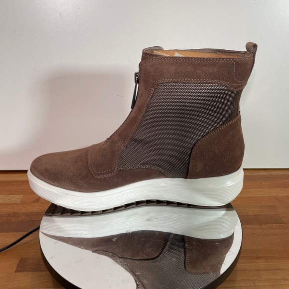 Naturalizer Tisha slip on wedge sneaker  - 7M  Brown - Picture 8 of 12